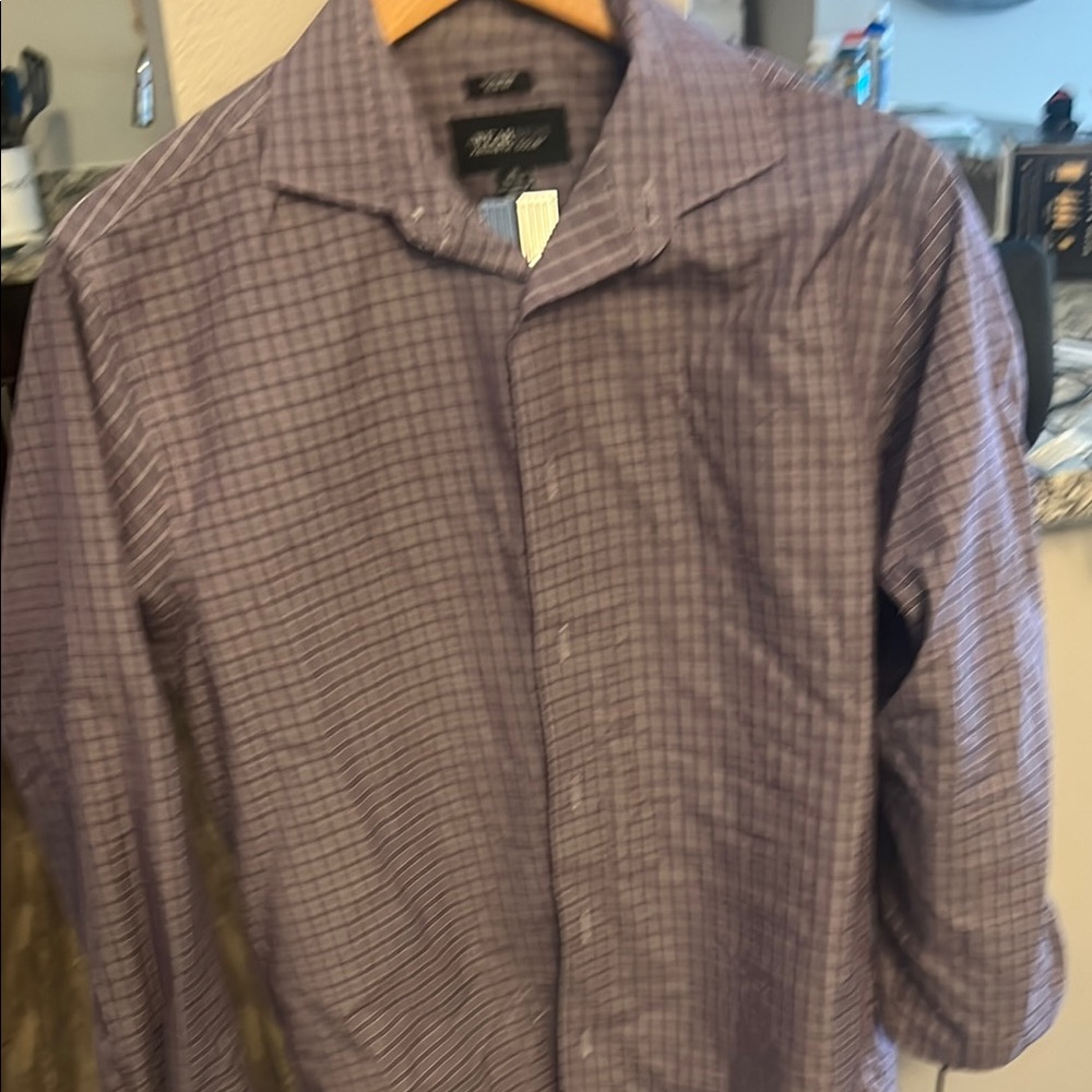 Kenneth Cole New York Purple Dress Shirt